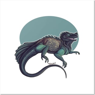 Sailfin Dragon Posters and Art
